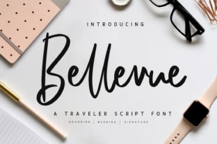 Bellevue Script: A Handwritten Font for Professional Branding