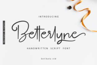 Betterlyne Script: A Modern Typeface for Creative Branding Projects