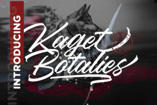 Botalies Kagetan Script: The Handwritten Typeface for Standout Campaigns