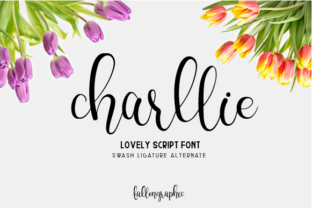 Charllie Script: A Feminine Handwritten Typeface for Editorial Design