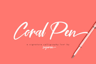 Coral Pen Script: A Polished Typeface for Small Business Branding