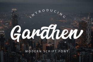 Gadhen Script Review: A Handwritten Typeface for Modern Brand Identity