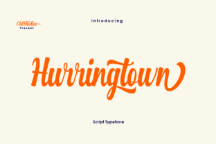 Hurringtown Script: A Handwritten Typeface for Modern Web Design