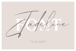 Jadeline Script: A Bold Handwritten Typeface for Standout Brands