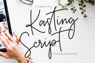 Kasting Script: A Handwritten Typeface for Editorial Design
