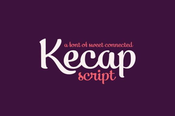 Kecap Script: A Modern Typeface for Editorial Design