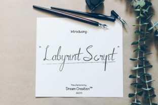 Labyrint Script: Elevate Your Brand Identity With Elegant Typography