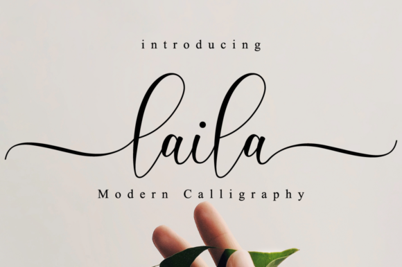 Laila Script: Elevating Editorial Design with Modern Elegance