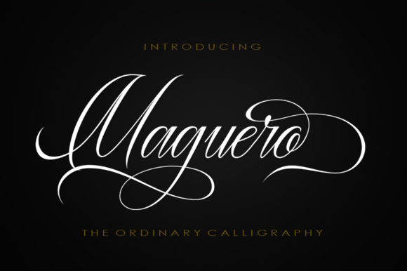 Maguero Script: A Modern Handwritten Typeface for Digital Branding