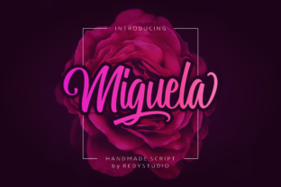 Miguela Script Font – A Beautiful Typeface for Craft Creations