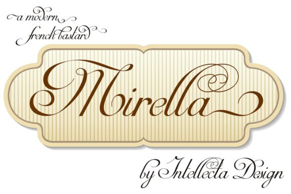 Mirella Script: Elevate Brand Visuals with Modern Typography