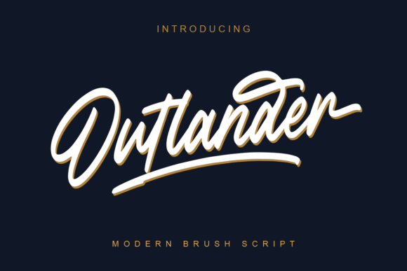 Outlander Brush Script: Elevating Editorial Design with Handwritten Charm