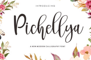 Pichellya Script: A Display Typeface That Adds Personality to Digital Projects