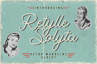 Retylle Solyta Script: A Retro Typeface Review for Modern Web Design