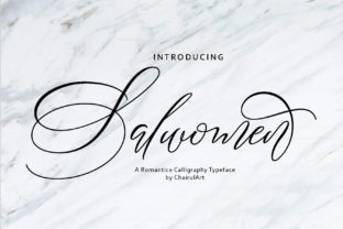 Salwomen Script: A Modern Typeface for Editorial Elegance