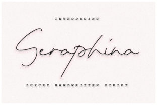 Seraphina Script: The Elegant Typeface for Polished Branding
