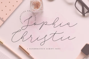 Sophia Christie Script: A Beautiful Typeface for Creative Makers